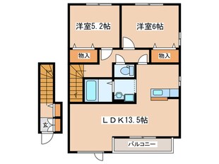 オークリーフの物件間取画像